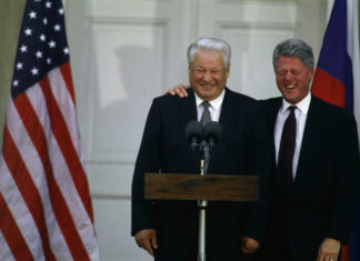 Boris Jeljcin i Bil Klinton