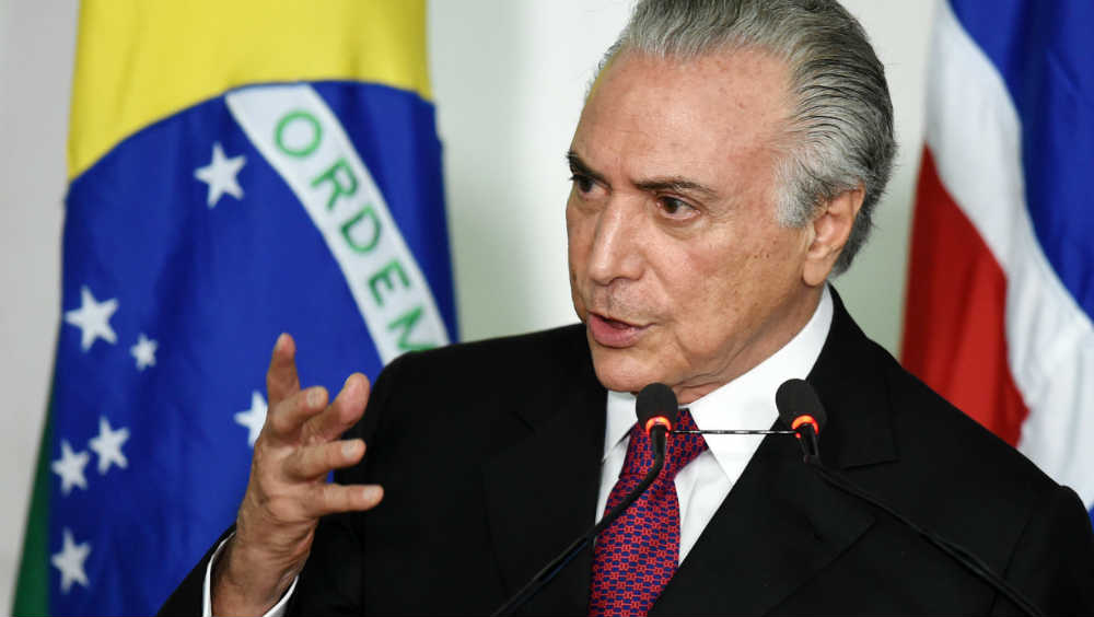 Mišel Temer, aktuelni predsednik Brazila