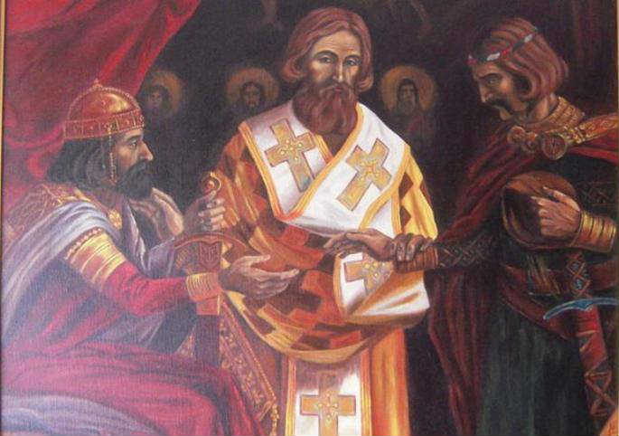 Sveti Sava miri zavađenu braću