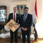 Aleksandar Klarić i ambasador Egipta u Srbiji Nj.E. Amr Fati Mohamed Alguveili