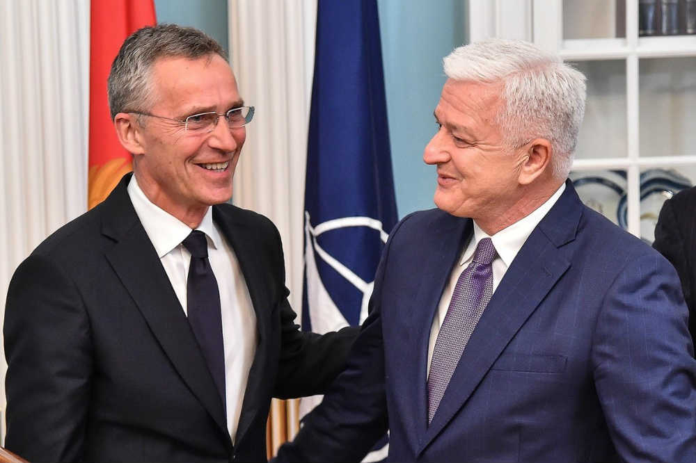 Generalni sekretar NATO Jens Stoltenberg i premijer Crne Gore Duško Marković
