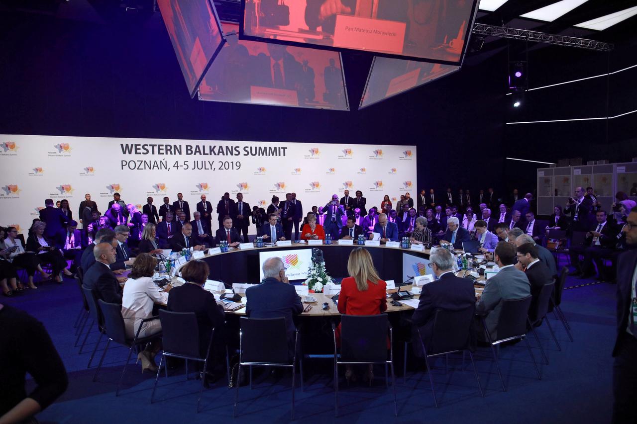 Učesnici Samita o Zapadnom Balkanu, Poznanj, 05. jul 2019. (Foto: Agencja Gazeta/Lukasz Cynalewski via REUTERS)