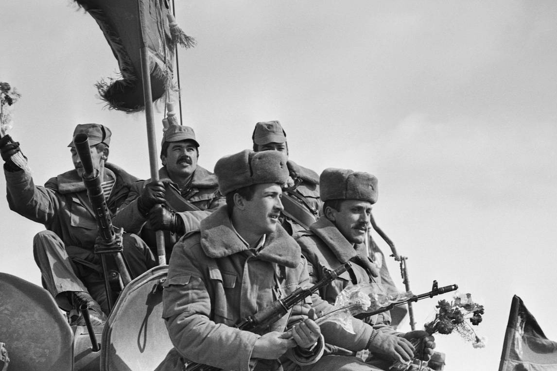 Sovjetski vojnici u Avganistanu (Foto: I.Khodzhayev/TASS/Archive)